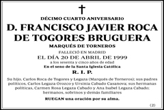 Francisco Javier Roca